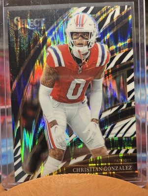 2025 Panini Select - Club Level Christian Gonzalez #280 Zebra