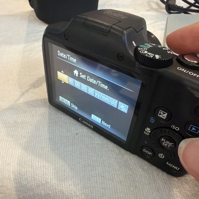 Canon PowerShot SX170 IS 16.0MP Digital Camera - Black for sale