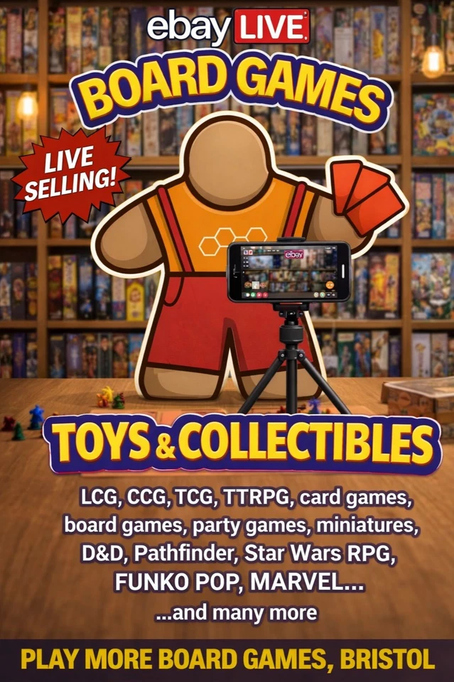 BOARD GAMES, CARD GAMES and other toys (2nd stream)