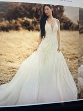 Allure Bridal, Pocahontas Gown, Style D415, New With Tags, Size 16