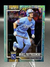 2026 Topps Series 1 - Mike Yastrzemski AQUA SAND GLITTER  Royals