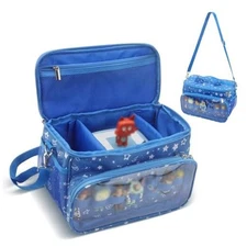 for Tonies Carrying Case, Toniebox 1 2 Case for Tonies Figures,Tonie Blue note