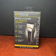 Microtouch Titanium Rovor - All-Terrain Shaver - Flex Blade System (0208) New