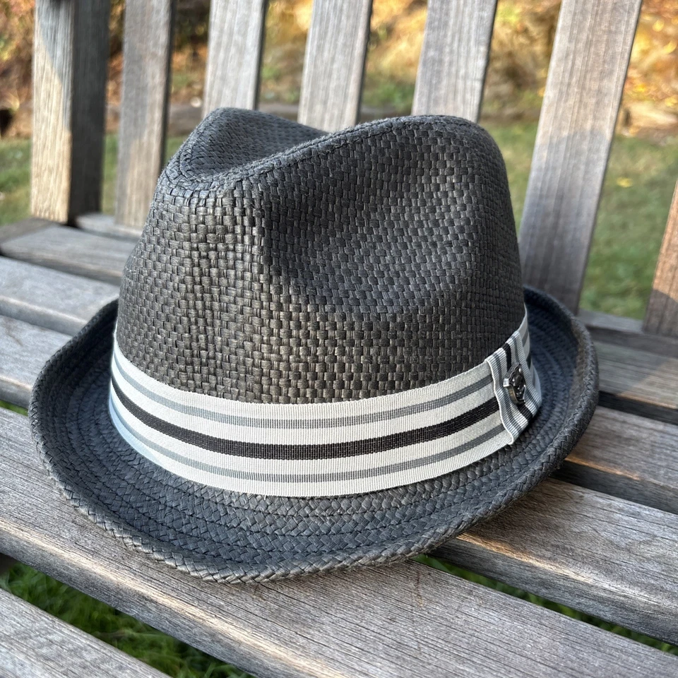 Sombrero Peter Grimm L/XL Depp Fedora negro carbón precio de venta sugerido por el fabricante 40 USD  Foto 2 de 4