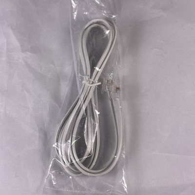 Line Tech, 5 foot conductor phone / fax line cord. (RJ 11 . RJ 14) 150V