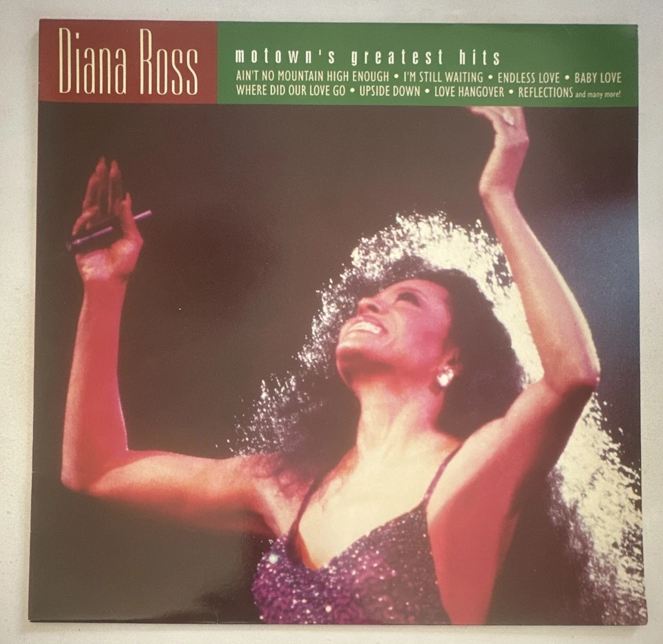 Diana Ross ~ Motown's Greatest Hits 1992 UK vinyl LP Lionel EX / EX - Image 2 of 4