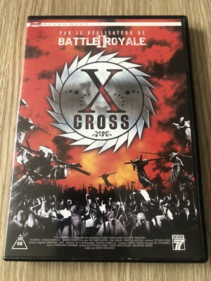 FILM X CROSS XCROSS KENTA FUKASAKU REGISSEUR BATTLE ROYALE II DVD FRANZÖSISCH