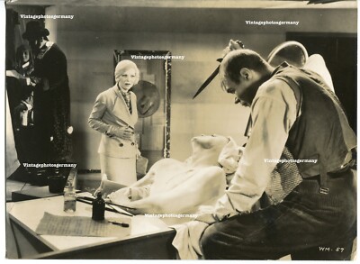 G186 Film - Foto Horrofilm Hollywood 1933 Mystery of the Wax Museum Warner Bros.