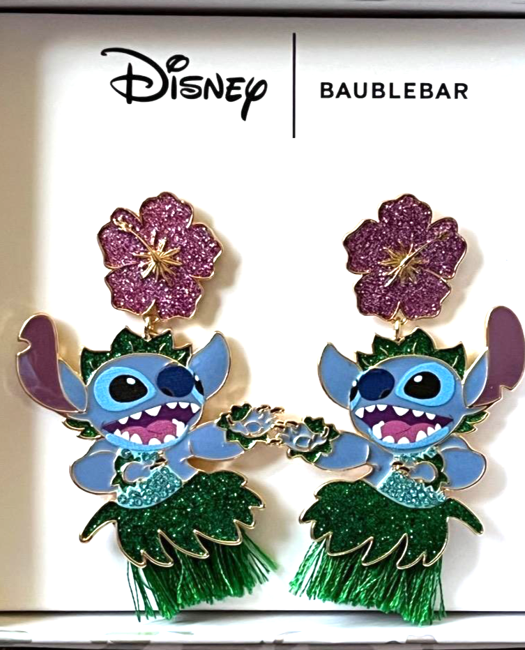 【Baublebar】★ピアス★ Stitch Disney Hula Earrings Hula STITCH earrings DISNEY x BAUBLEBAR Lilo & Stitch new in