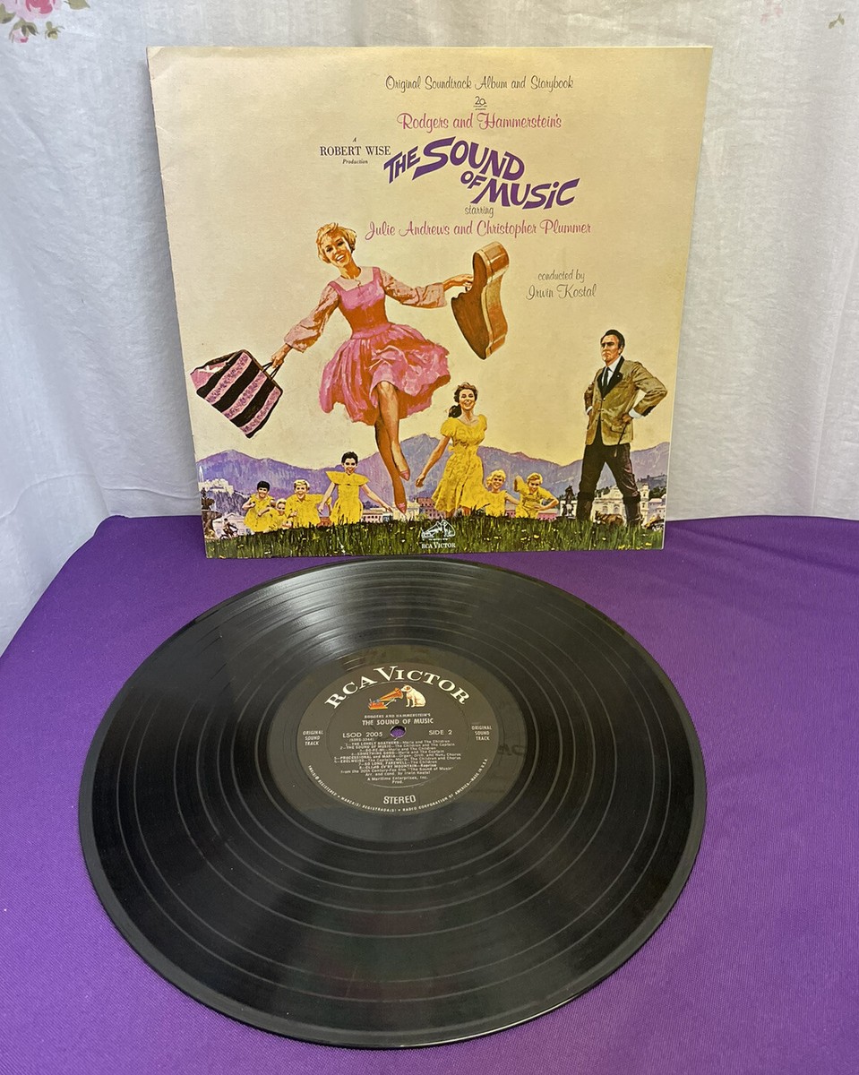 THE SOUND OF MUSIC ORIGINAL SOUNDTRACK STEREO LP JULIE ANDREWS