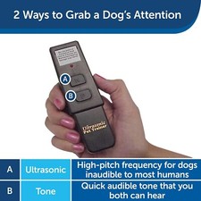 PetSafe PUPT-100-19 Collarless Ultrasonic Remote Handheld 30ft Range Dog Trainer