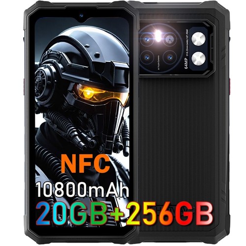 HOTWAV Cyber 13 Pro Outdoor Smartphone 10800mAh 20GB+256GB Android Handy 4G IP68 - Imagen 8 de 9