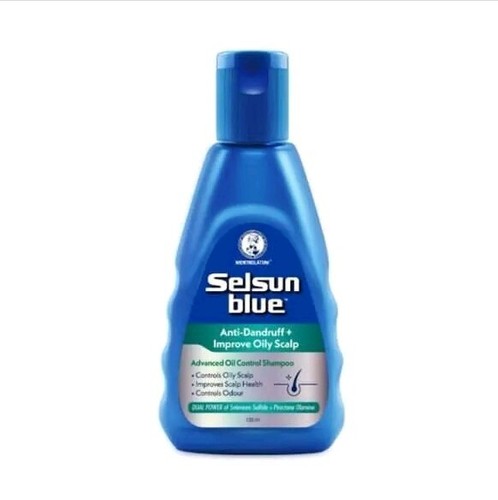 SELSUN BLUE  Anti-Dandruff  + Improve Oily Scalp 120ml / 200ml - Picture 1 of 3