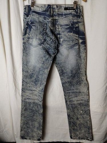 CJ Black Jeans Distressed 32x32 Stonewashed Slim Mens - Picture 10 of 19
