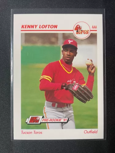 1991 Line Drive Pre-Rookie Kenny Lofton #614 Toros!!!