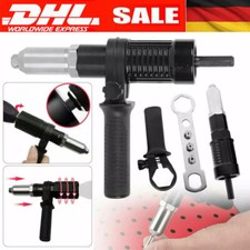 Blind Nieten Vorsatz Niet Aufsatz Adapter F&uuml;r Akkuschrauber Popniete 2.4 - 4.8mm