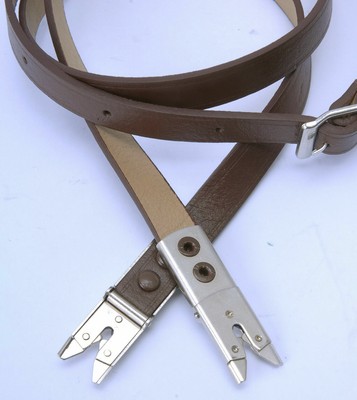 Brown Leather shoulder Neck Strap for Rolleiflex 2.8F 3.5F TLR Technical Adapter