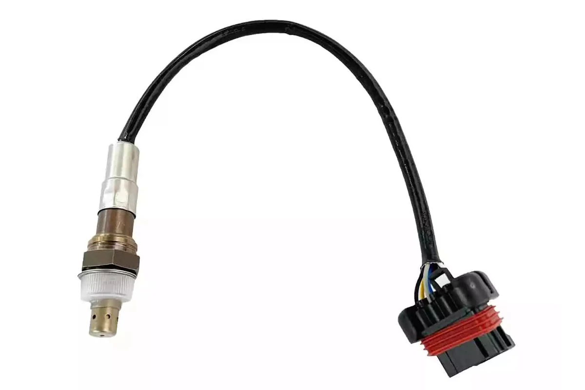 An NTK wideband oxygen sensor, displayed on a white background.
