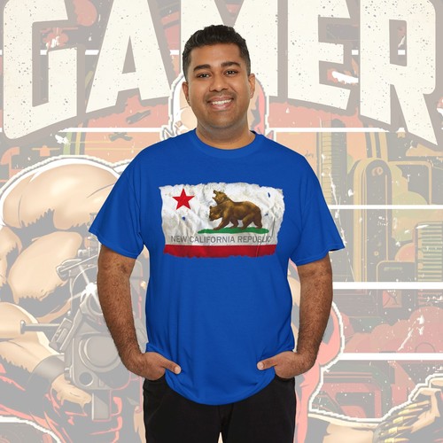 Camiseta Unisex Fallout Game New California Republic, Colección Camiseta Gaming - Imagen 155 de 181