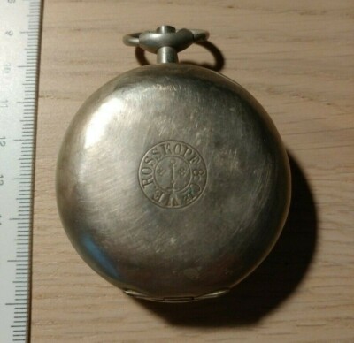 Boîtier Et Cadran Vintage De Montre De Poche E. Rosskopf & Cie - Suisse, Argent, Sans Mouvement