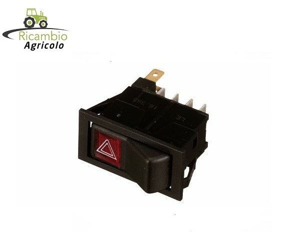 Topran 103 332 - Interruttore Per Freccia VW Transporter T3 Con Funzione Abbaglianti E Codice 01C - 3
