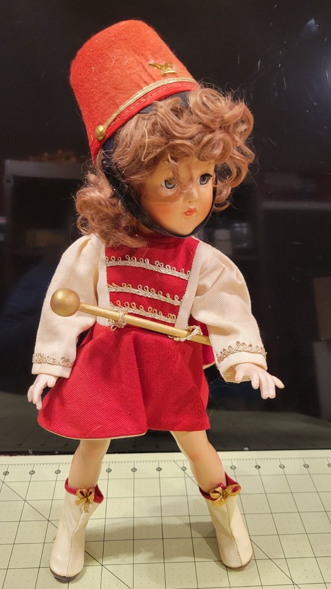 * antique doll ୨୧ ストローハットの ペグドールさん antique doll ୨୧ ストローハットの ペグドールさん antique