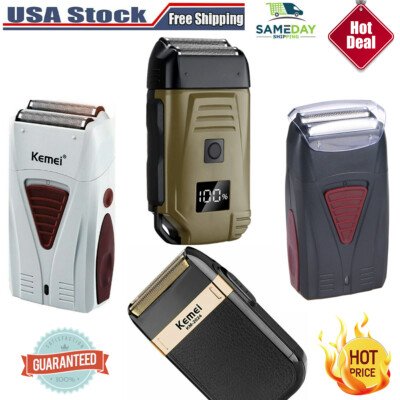 Men's USB Electric Shaver Trimmer Razor Rechargeable Hair Beard Shaving Machine