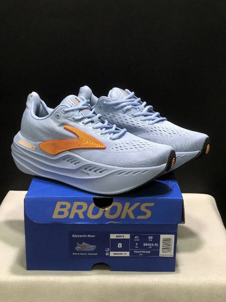Brooks Glycerin Max 1104471D428 blue men's size sneakers Full Sizes