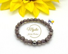 Mystic Firefly bracelet lampwork luminous glass glow in the dark Made in the USA