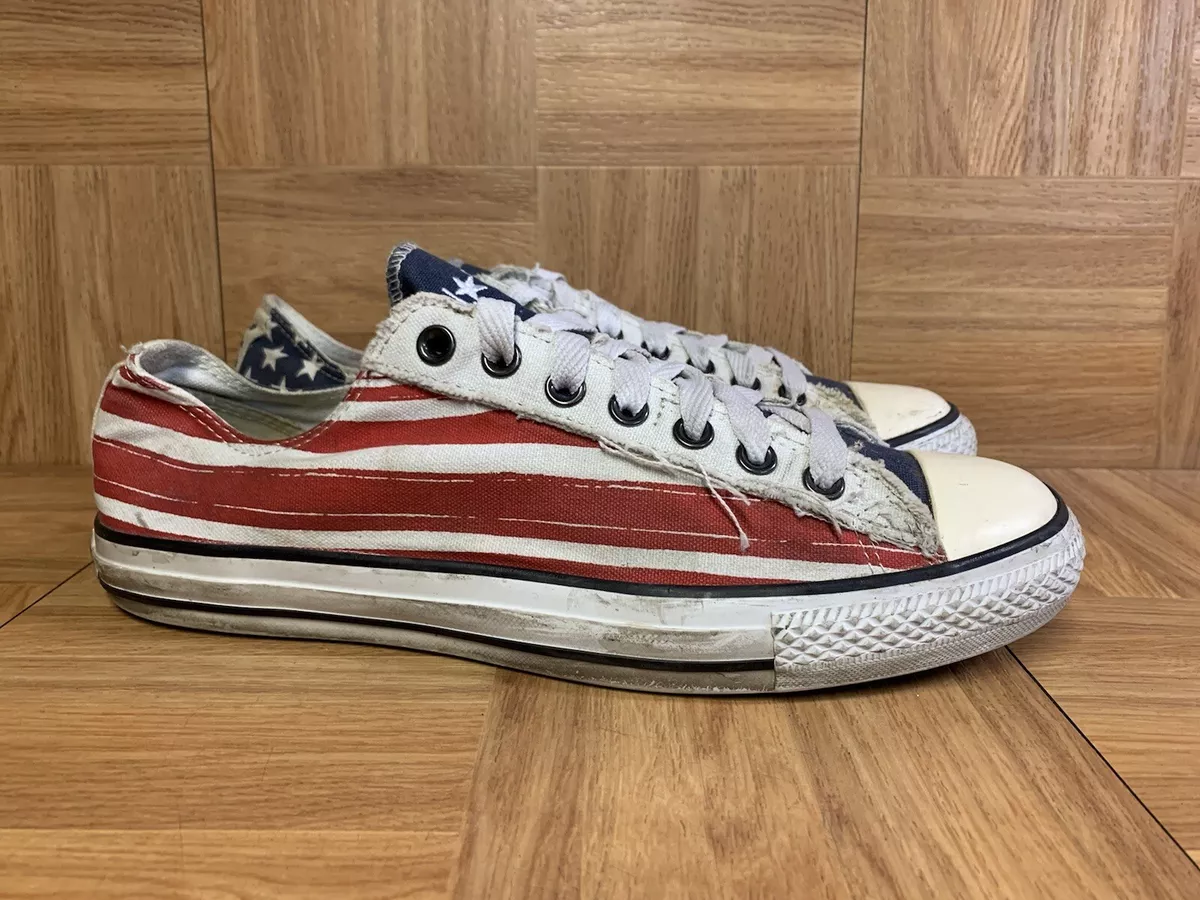 Converse american sales flag sneakers