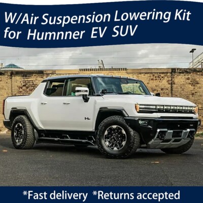  For 2022+ GMC Hummer EV Airmatic Air Suspension Lowering Links Kit HEV GM BT1