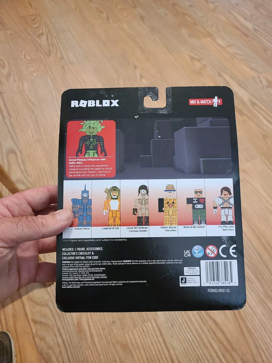 Mini Figura Roblox - Avatar Shop - Social Medusa Influencer