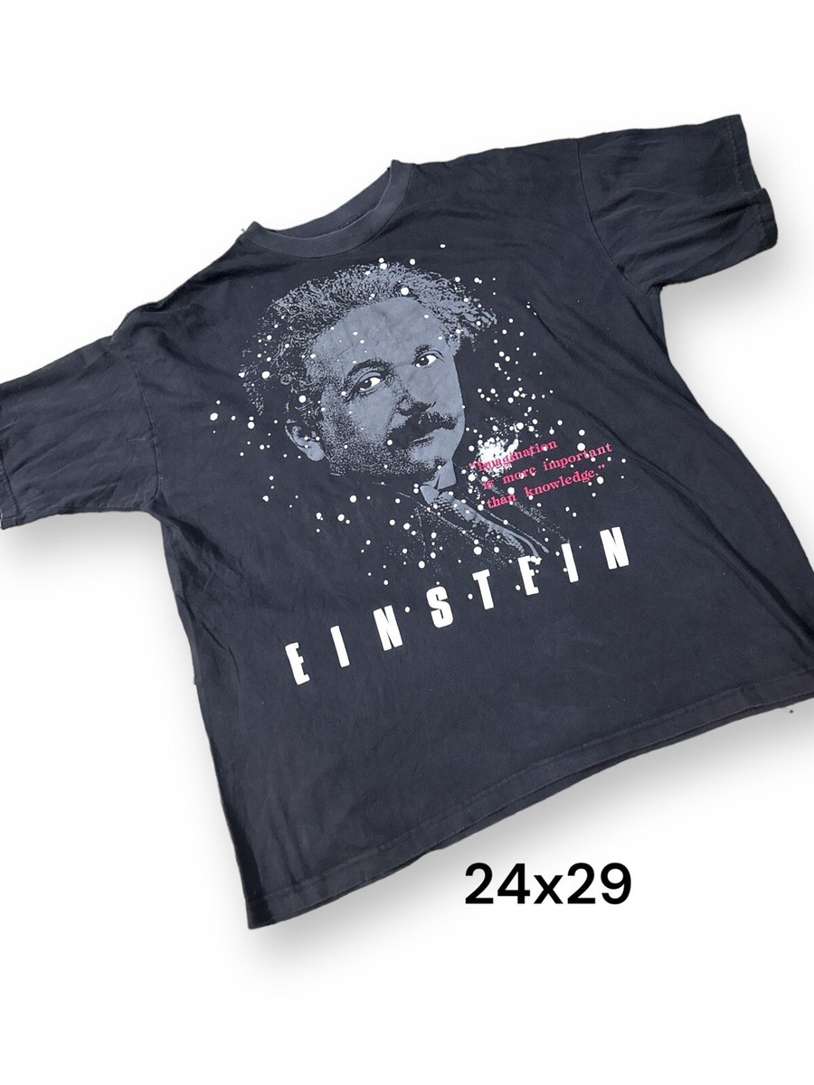Vintage Albert Einstein Black Xl Vintage Shirt USA Made