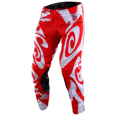 Open Box Troy Lee GP Pro Hazy Friday Dirt Bike Pants Red/White Size 32