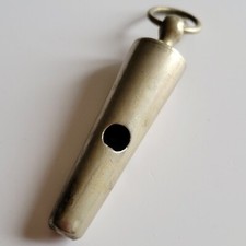 WW1 "TERRITORIAL" TRENCH WHISTLE - BRITISH ARMY WWI MILITARY