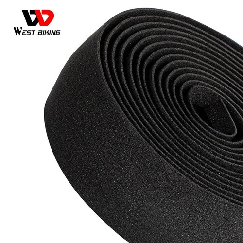 WEST BIKING EVA Road Bike Bicycle Handlebar Handle Bar Wrap Tape Straps Black - Picture 12 of 13