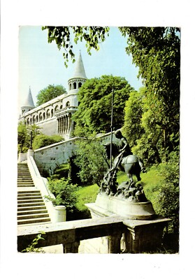 AK Ansichtskarte Budapest / Statue von St. Georg / Ungarn