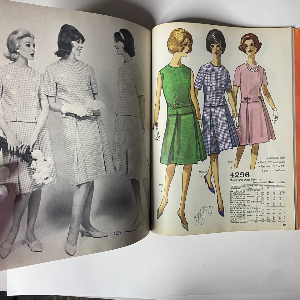 1962 Simplicity Spring Summer School Catalog Sewing Pattern Store ...