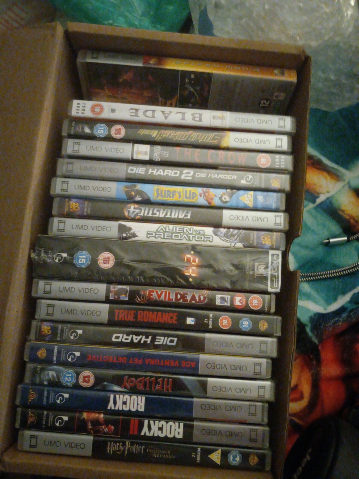 Psp Umd Movies Lot 2 region eBay