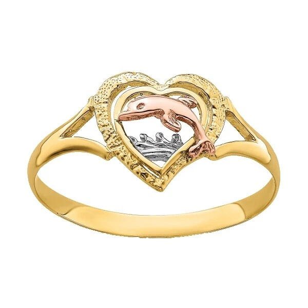 Морская лента, модные кольца