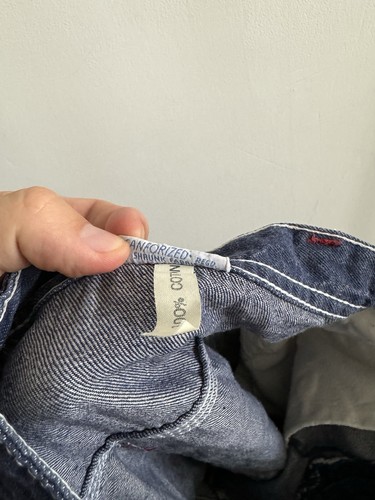 Vintage Rare Stronghold Sanforized Denim Jeans Size 30 - Picture 7 of 8