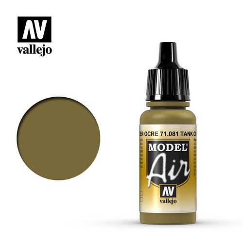  PINTURA ACRILICA 17ML VALLEJO MODEL AIR,71081 OCRE - Imagen 1 de 4