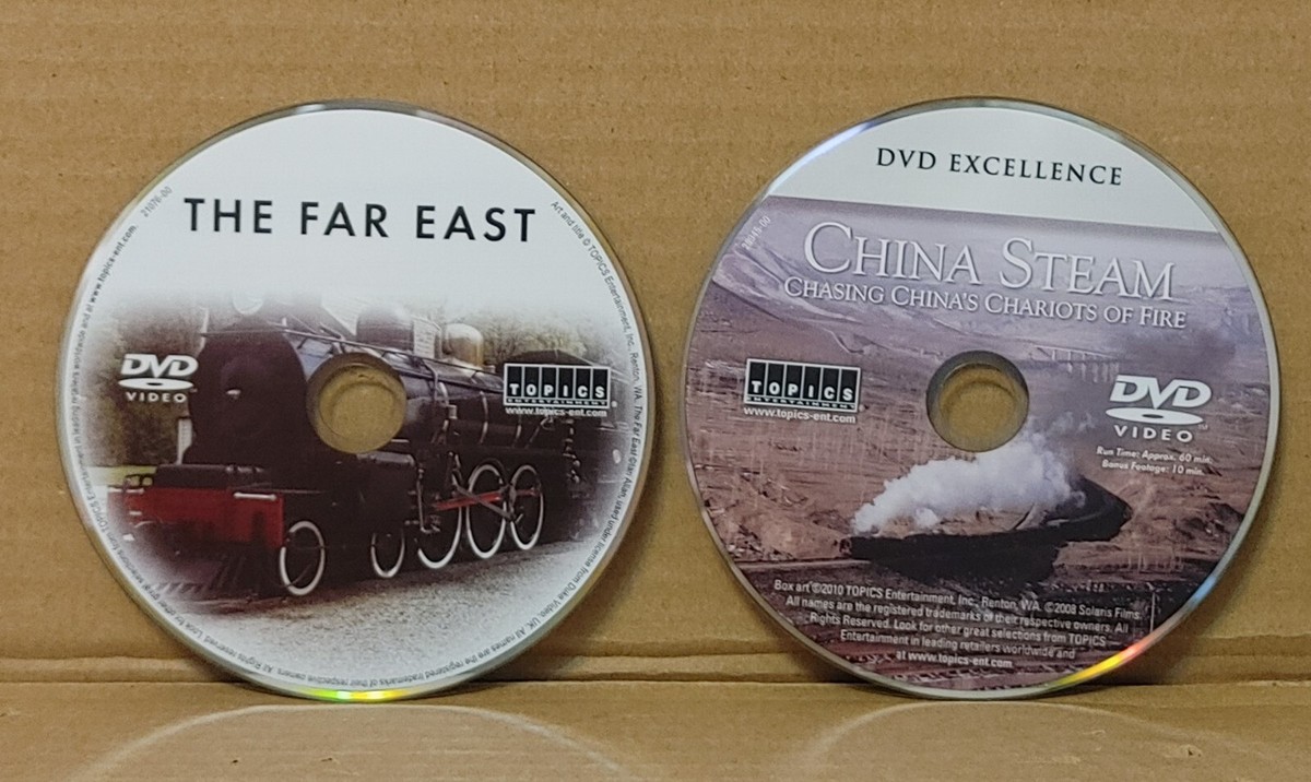Trains Featuring the Most Beautiful Railways in the World (12 DVD