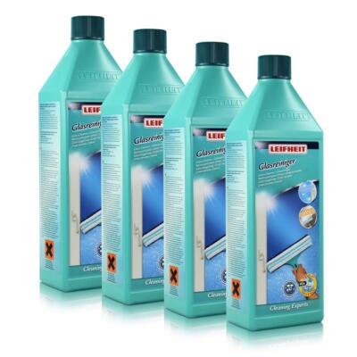 4x Leifheit Glasreiniger Cleaning Experts 1 L