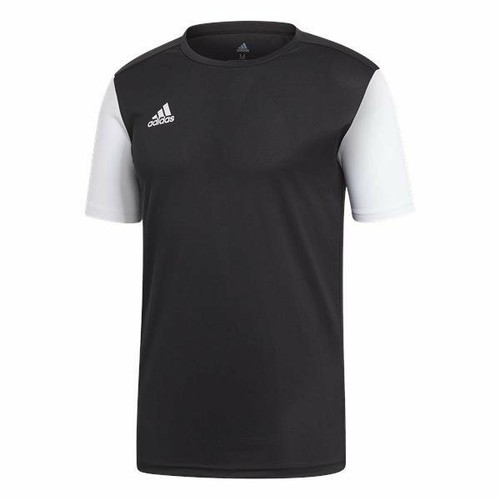 Adidas Youth ESRTO 19 Jersey T Shirt Black Size 9-10 Years