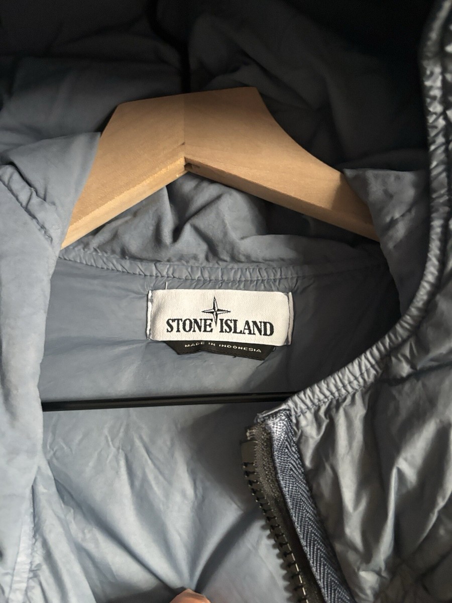 Stone Island Garment Dyed Crinkle Reps NY Down Puffer Jacket Light
