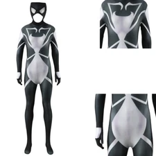 Spider-Woman Bodysuits Spider Girl Jumpsuit Superhero Cosplay Costume Kids Adult