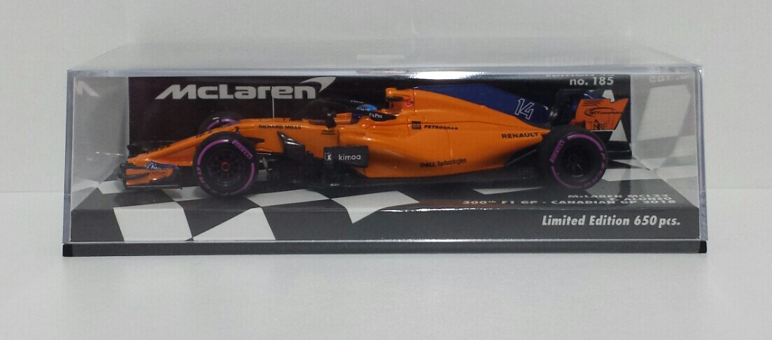 McLaren MCL33.Fernando Alonso 2018 .1/43