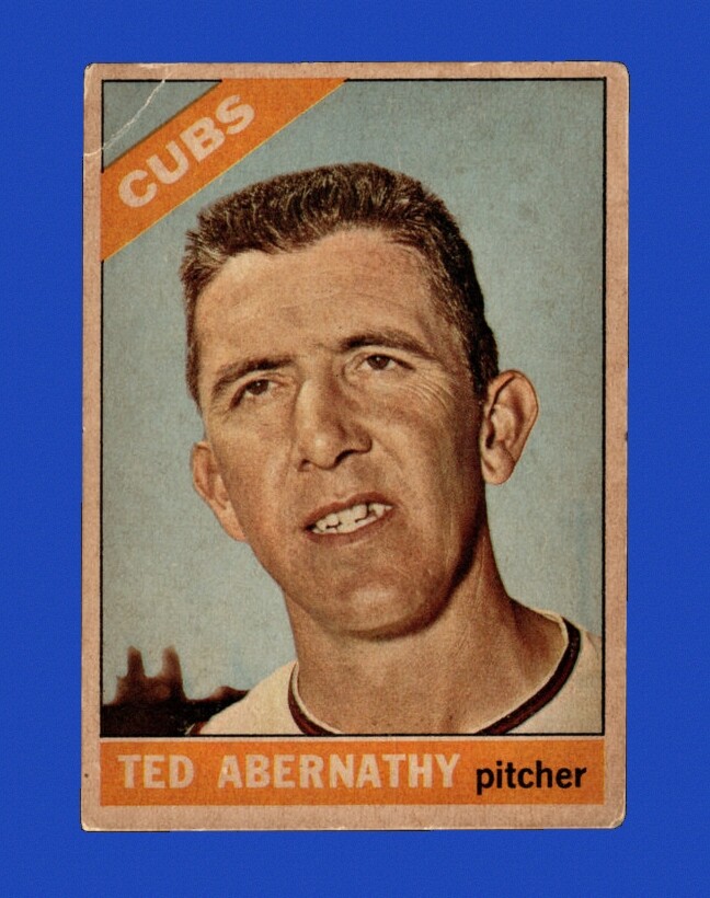 1966 Topps Venezuelan Set-Break #  2 Ted Abernathy VG-VGEX (crease) *GMCARDS*