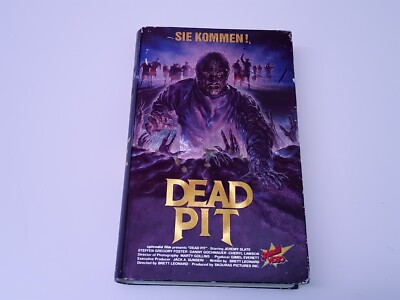 The Dead Pit 1989 VHS German PAL Splendid Video Hartbox Das Horror Hospital